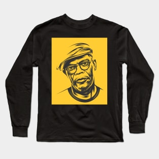 Samuel L. Jackson Fan Art Long Sleeve T-Shirt